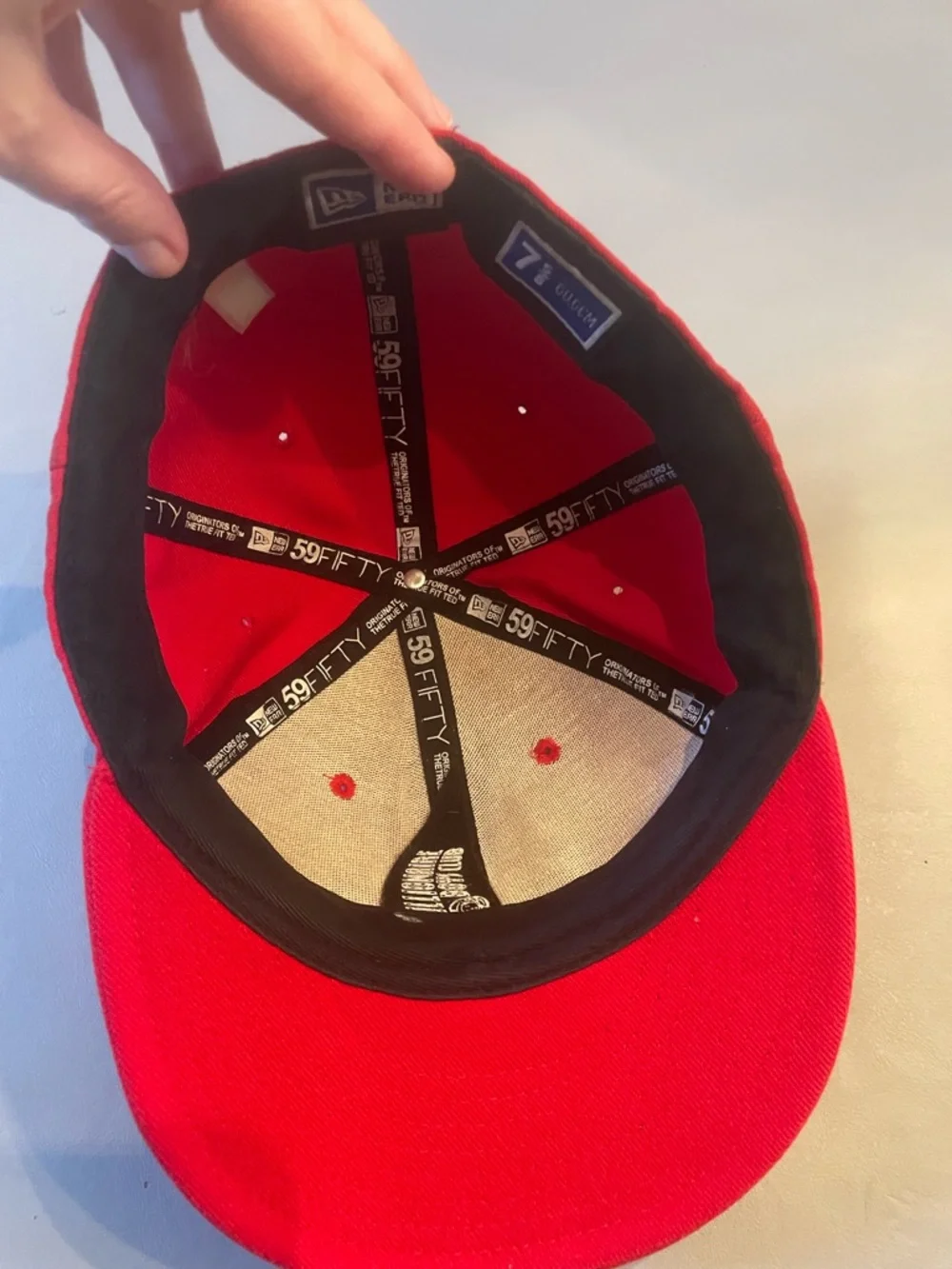 Ice Cream x Era Fitted Cap Hat 7 5/8 Dog Red Billionaire Boys Club - Picture 5 of 7